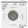 Image 1 : 1886 10 Cents, Fine; Lg Knb, Obv 5.