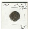 Image 1 : 1902 10 Cents AU. .