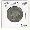 Image 1 : 1872H 50 Cents F15. .