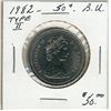 Image 1 : 1982 50 Cents, BU; Type 2.