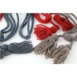 CIVIL WAR ENLISTED INFANTRY HAT CORD LOT OF 3