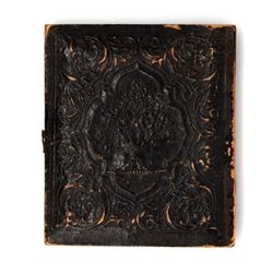 CIVIL WAR AMBROTYPE UNNAMED CONFEDERATE SOLDIER