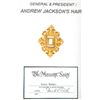 Image 1 : STRAND OF ANDREW JACKSON'S HAIR COA LOUIS MUSHRO