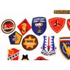Image 1 : 28 WWII US MILITARY PATCHES ARMY MARINES & MORE