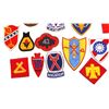 Image 4 : 28 WWII US MILITARY PATCHES ARMY MARINES & MORE