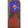 Image 5 : WWII USMC 1ST PARAMARINES TUNIC BLOOD BORDER