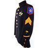 Image 5 : WWII USMC DRESS BLUES 1ST PARAMARINES TUNIC