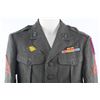 Image 1 : NAMED WWII USMC TUNIC STERLING EGA'S