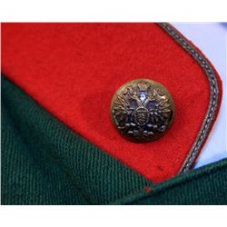 IMPERIAL RUSSIAN GREEN TUNIC UNIFORM