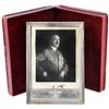 Image 1 : ADOLF HITLER PRESENTATION PHOTO FRAMED IN SILVER
