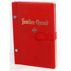 NSDAP FAMILY CHRONICLE BOOK