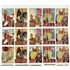 Image 1 : GERMAN WWII THIRD REICH UNCUT POSTCARD SHEET