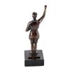 Image 1 : BRONZE STATUE WWII GERMAN SA STORM TROOPER SALUTE