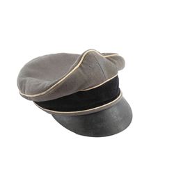 WAFFEN-SS OFFICER'S M37 "CRUSHER" VISOR CAP