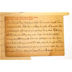 GROUP OF LETTERS FROM VARIOUS CONCENTRATION CAMPS