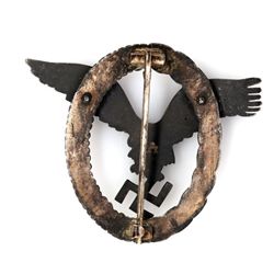 WWII GERMAN LUFTWAFFE QUALIFICATION BADGE ASSMANN