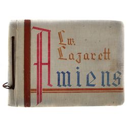 WWII LUFTWAFFE HOSPITAL PHOTO ALBUM AMIENS FRANCE