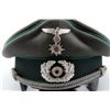 Image 2 : THIRD REICH ARMY OFFICERS CAP - MOUNTAIN TROOPS