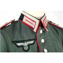 WWII GERMAN HEER MOUNTAIN TROOP OFFICERS TUNIC