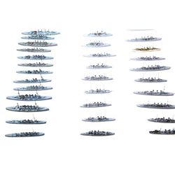 51 WATER LINE SHIP ID MODELS WWI BRITISH & GERMAN