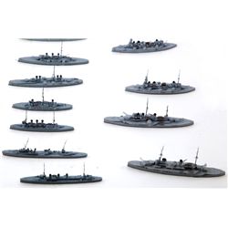 25 NEVIS WATER LINE SHIP ID MODELS WWI-ERA