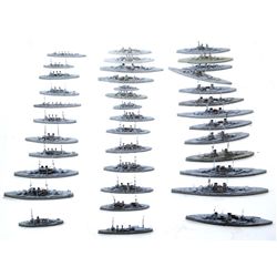 37 WATER LINE ID MODELS WWI GERMAN SHIPS