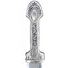 Image 2 : CAUCASIAN STYLE KINDJAL DAGGER NIELLO SCABBARD