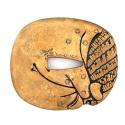 JAPANESE TSUBA GOLDEN DRAGON DANCE