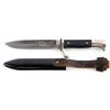 Image 1 : 1936 HITLER YOUTH GEBR. GRAFATH STAMPED KNIFE