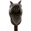 Image 2 : PLAINS INDIAN FIGURAL WOLF STEEL BLADE WAR CLUB