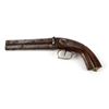 Image 1 : ANTIQUE ITALIAN OVER/UNDER PERCUSSION PISTOL