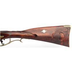FULL STOCK KENTUCKY RIFLE A W LENHART MAKER