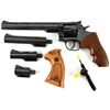 Image 3 : DAN WESSON MODEL 15-2 BLUED PISTOL PACK 4 BARREL