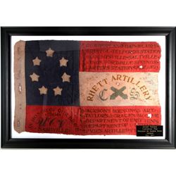 1904 UCV CONFEDERATE VETERANS RHETT ARTILLERY FLAG