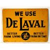 Image 1 : De Laval Single-sided Tin Sign