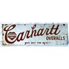 Image 1 : Carhartt Overalls Porcelain Single-sided Sign