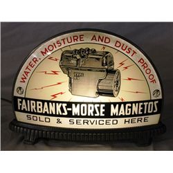 Fairbanks & Morse Magnetos Gillco Lighted Sign