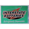 Image 1 : Interstate Batteries Tin Embossed Sign