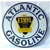 Image 1 : Atlantic Ethyl Gasoline Porcelain Sign