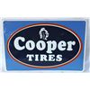 Image 1 : Cooper Tires Single-sided Tin Embossed Sign