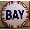 Image 2 : Bay Double-sided Porcelain Sign