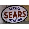 Image 1 : Sears Service Station Double-sided Porcelain Sign