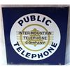 Image 2 : Public Telephone Porcelain Flanged Sign