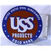 Image 1 : USS Products Flanged Porcelain Sign