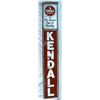 Image 1 : Kendall Motor Oil Self-framed Tin Embossed Sign