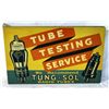 Image 2 : Tung-Sol Tube Testing Service Tin Flanged Sign