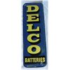 Image 1 : Delco Batteries Bubbled Single Sided Tin Sign