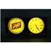 Image 1 : Schlitz Light Up Clock