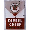 Image 1 : Texaco Diesel Chief Porcelain Pump Plate