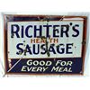 Image 1 : Richter's Health Sausage Porcelain Sign